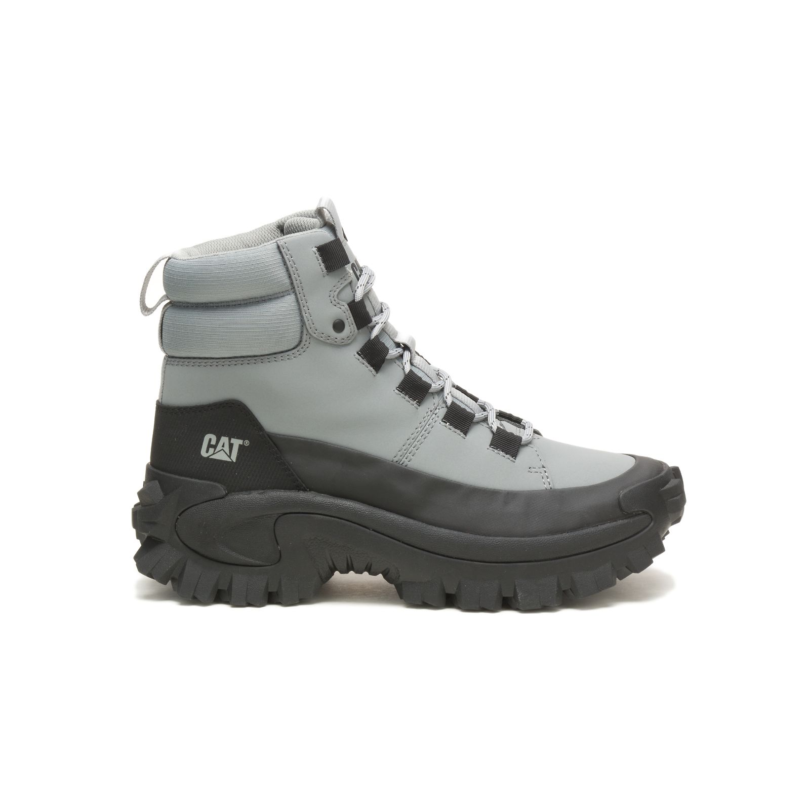 Men's Caterpillar Trespass Waterproof Galosh Waterproof Boots Grey/Black Ireland HJZQ39017